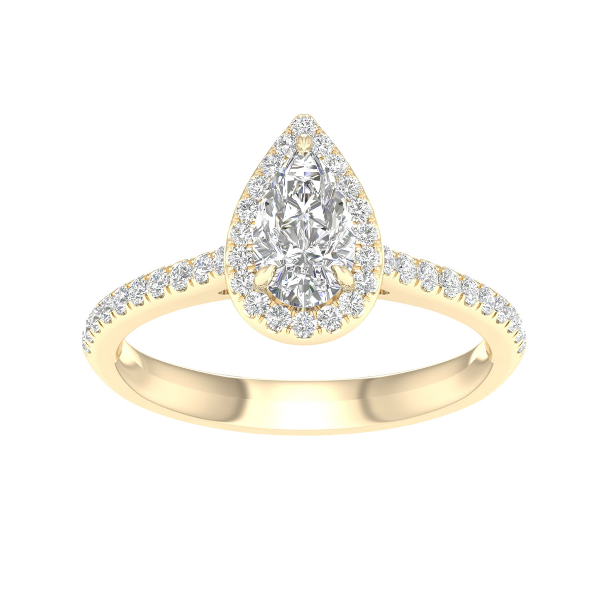 14K 1.00CT Certified Lab Grown Diamond Ring ( Igi Certified )
