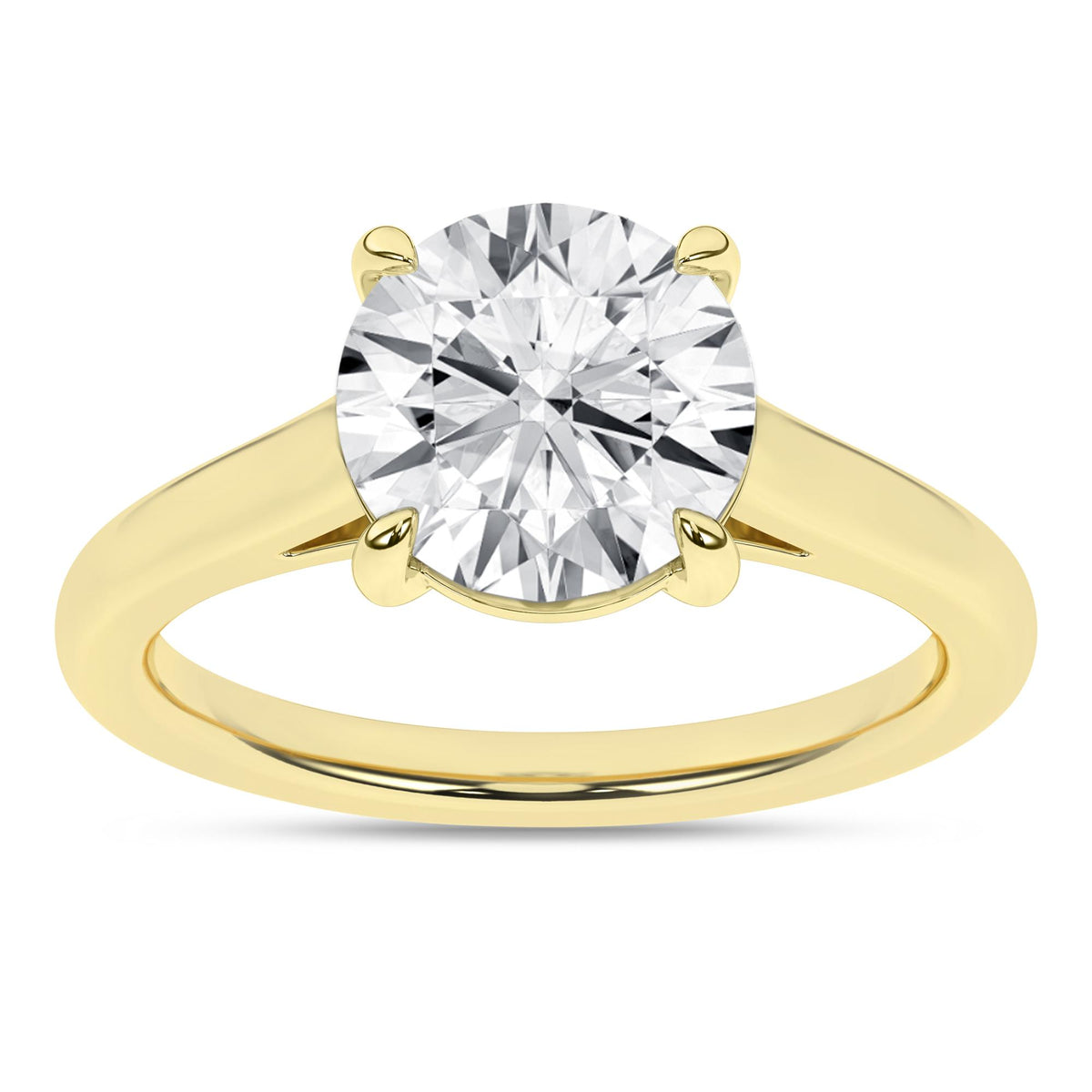 10K 1.00CT Certified Lab Grown Diamond Ring