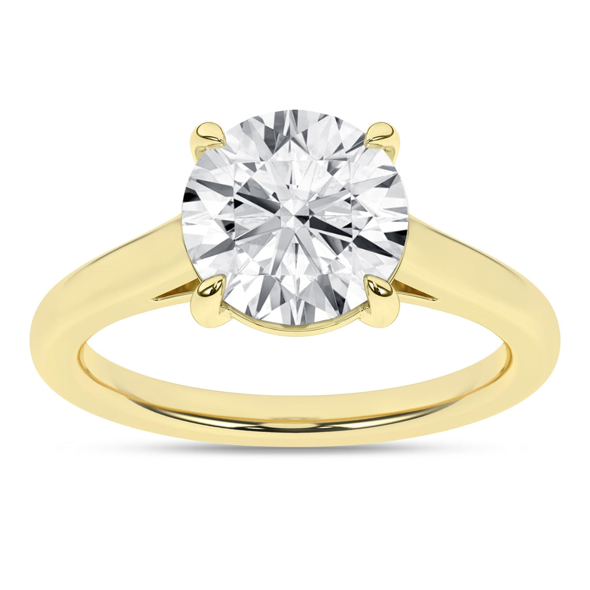 14K 1.00CT Certified Lab Grown Diamond Ring ( Igi Certified )