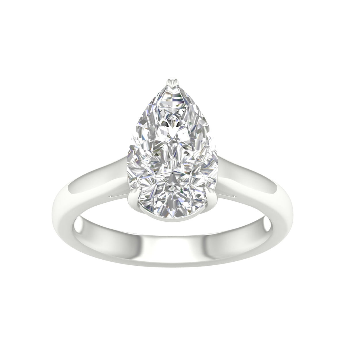 14K 3.00CT Certified Lab Grown Diamond Ring ( Igi Certified )