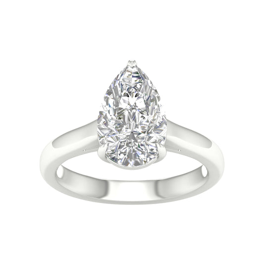 14K 3.00CT Certified Lab Grown Diamond Ring ( Igi Certified )