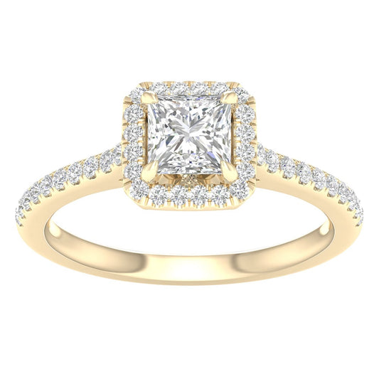 14K 1.25CT Lab Grown Engagement Ring