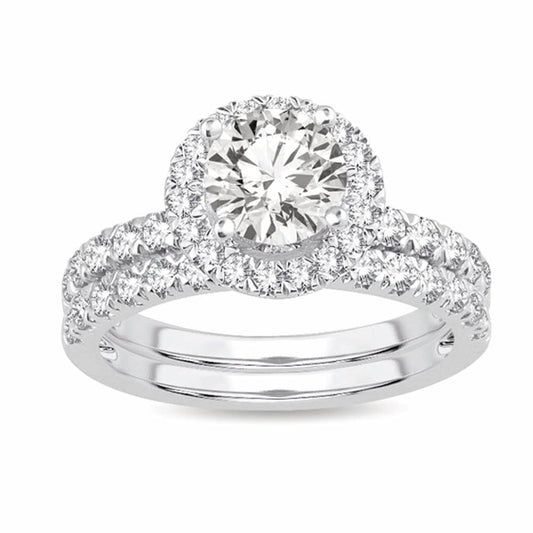 14K 2.00CT Lab Grown Diamond Bridal Ring