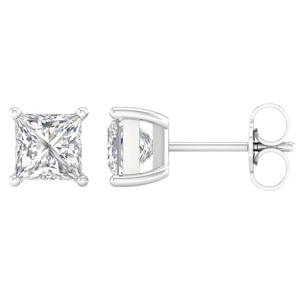 14K 0.50CT Certified Lab Grownstud Earrings