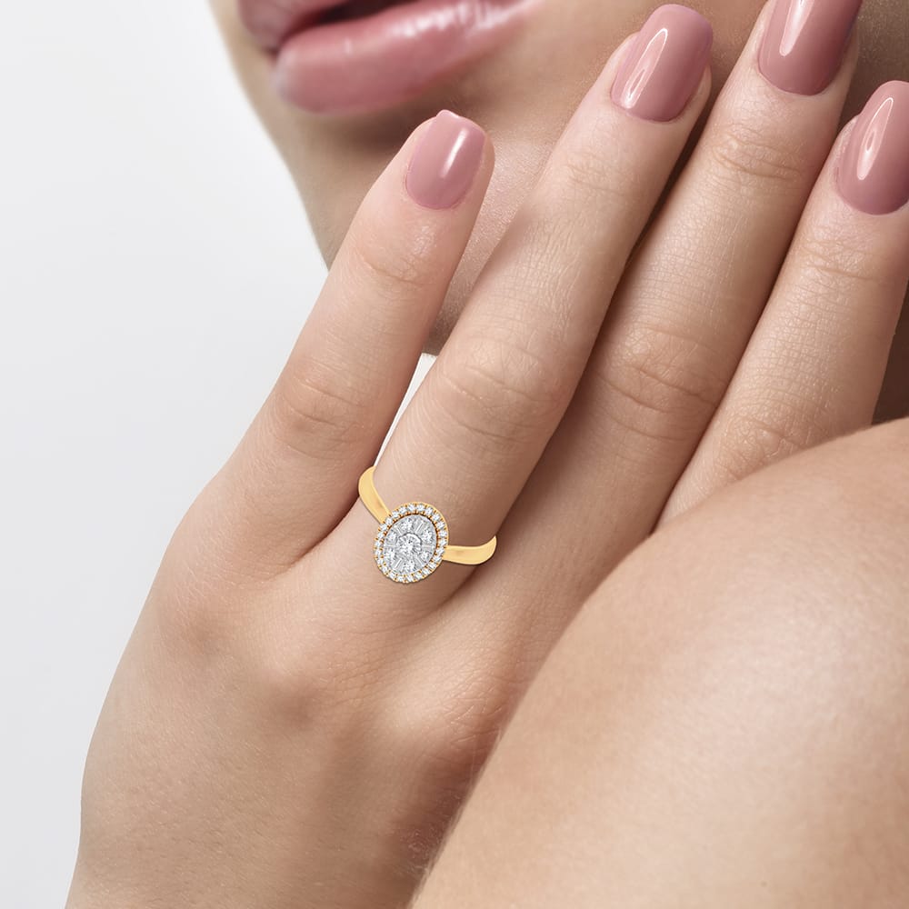 14K 0.25CT Fashion Ring