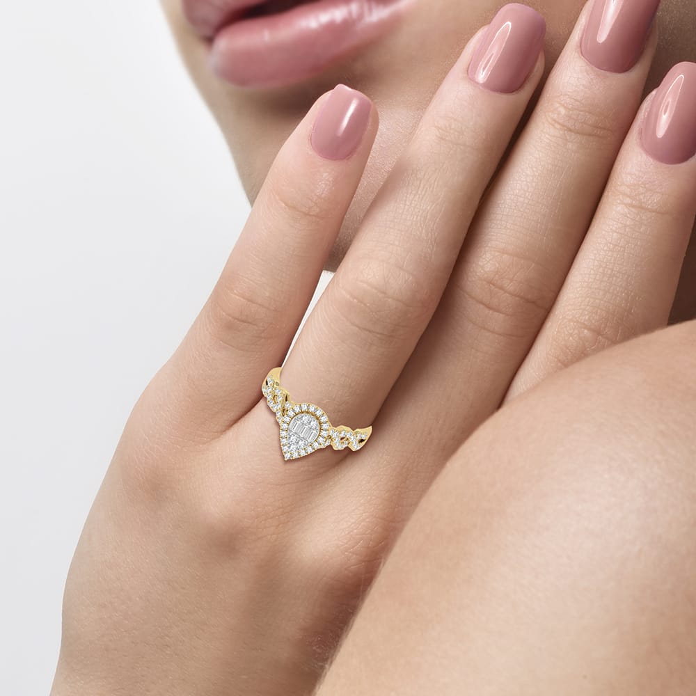 14K 0.50CT Fashion Ring