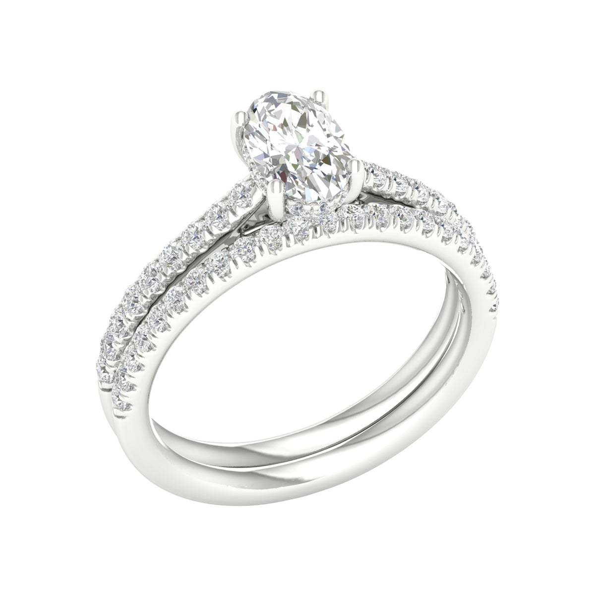 14K 1.50CT Lab Grown Diamond Bridal