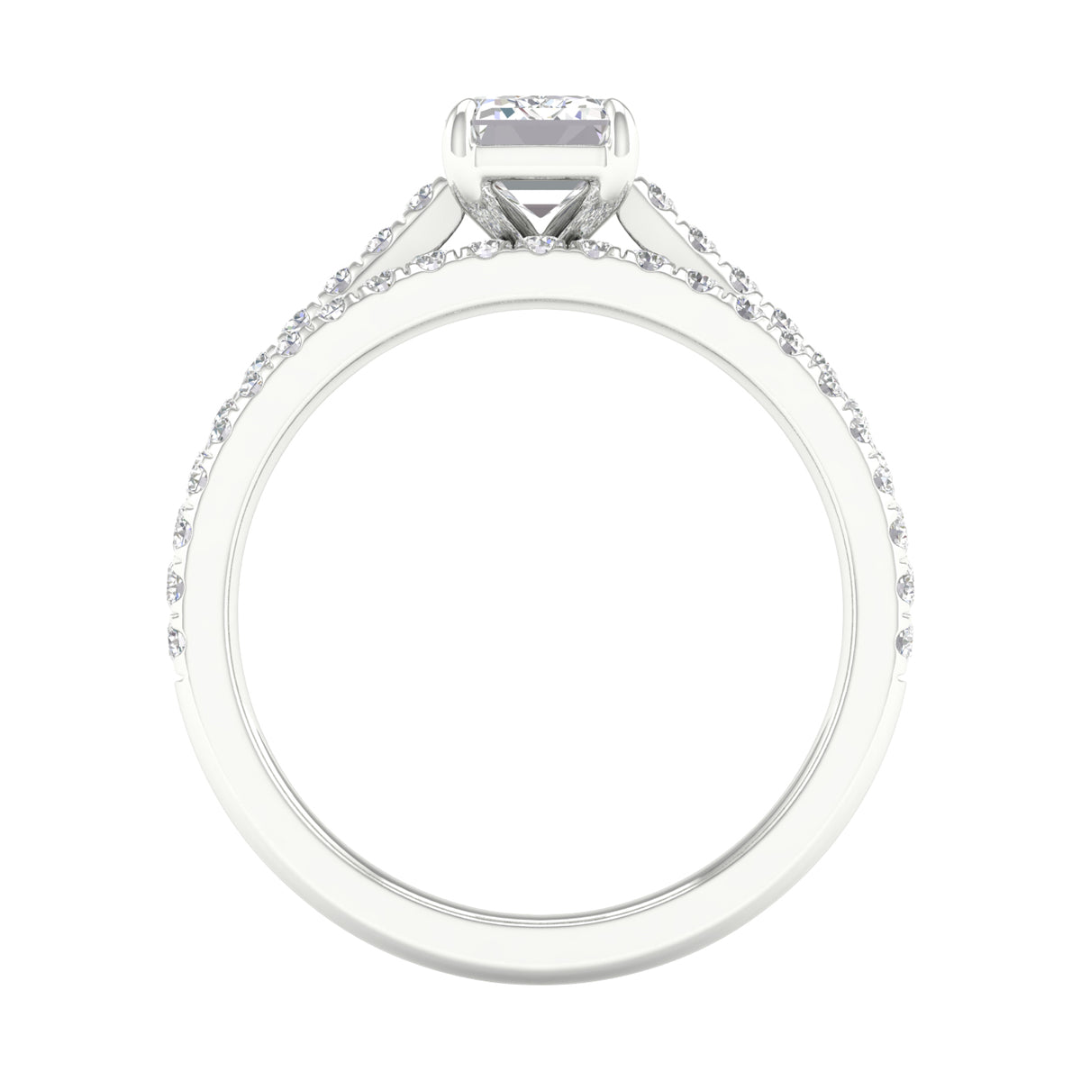 14K 1.50CT Certified Lab Grown Diamond Bridal Set