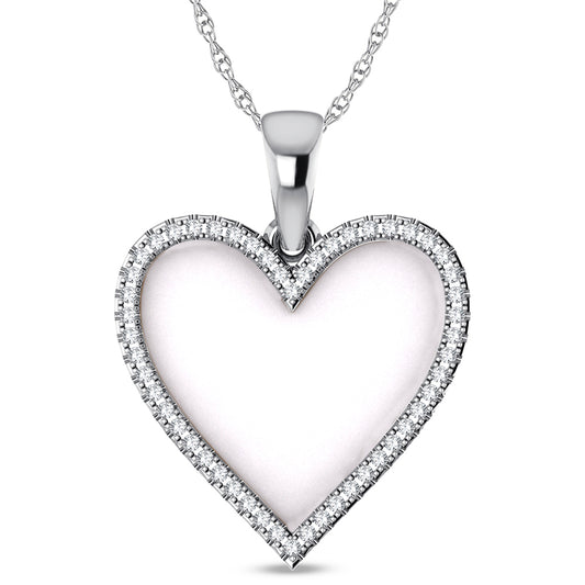 14K 0.13CT Diamond Necklace