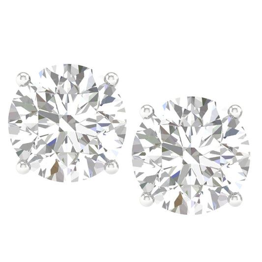 10K 1.00CT Certified Lab Grown Diamond Earring
