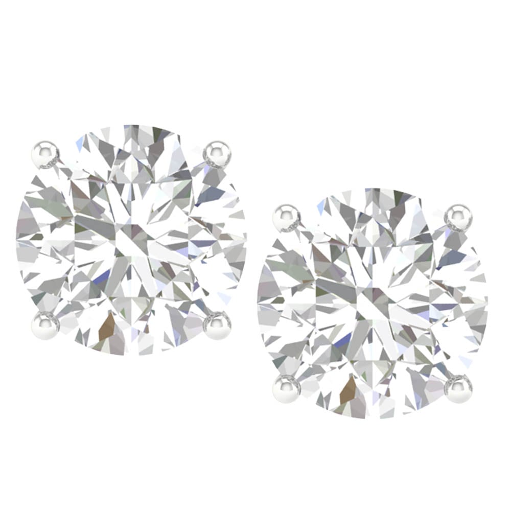 10K 3.00CT Certified Lab Grown Diamond Earring