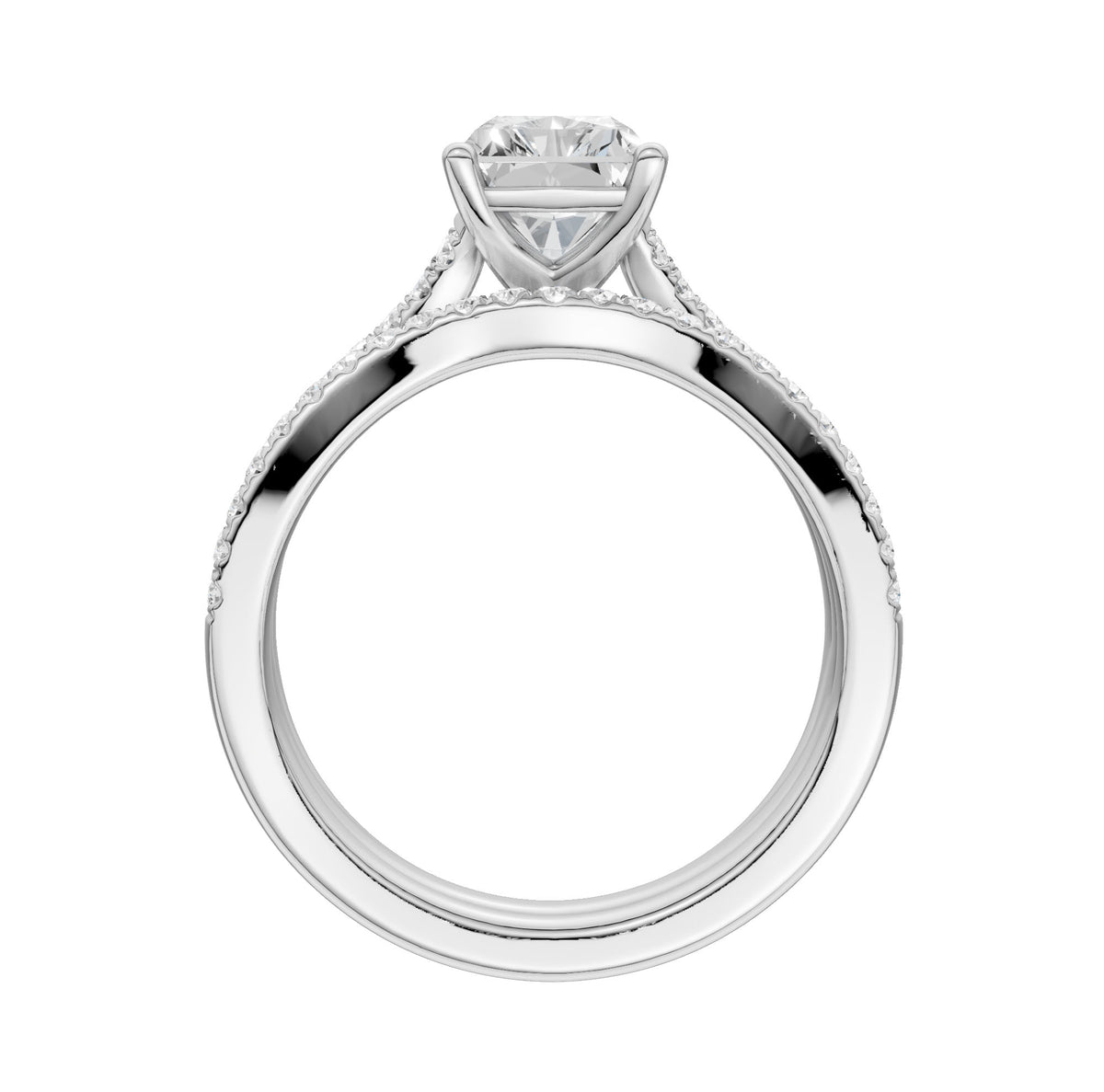 14K 2.40CT Lab Grown Diamond Bridal Set