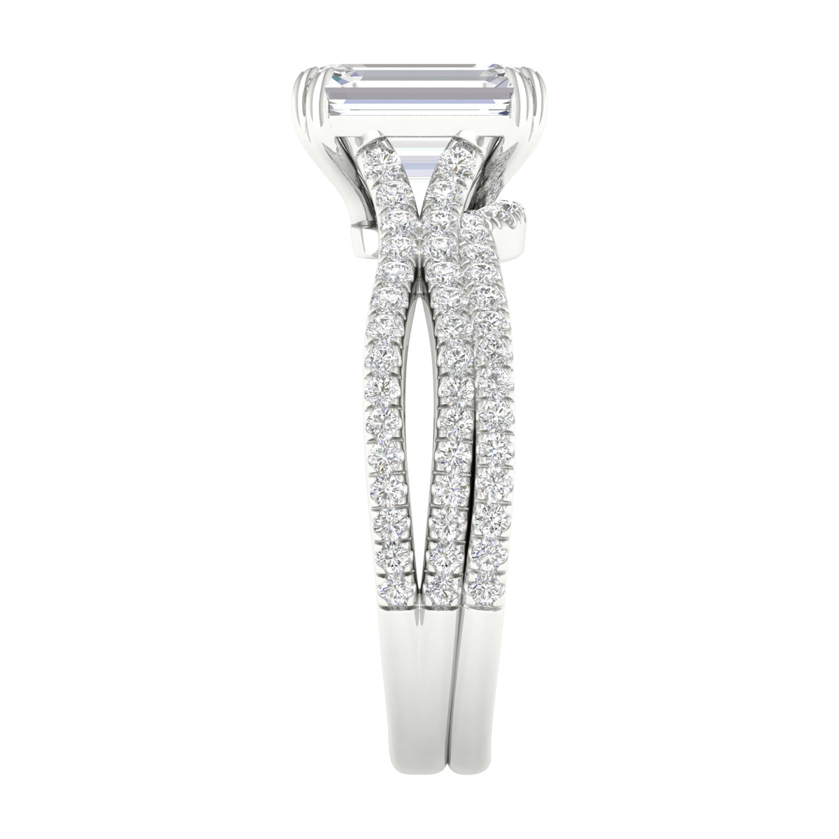 14K 1.81CT Certified Lab Grown Diamond Bridal