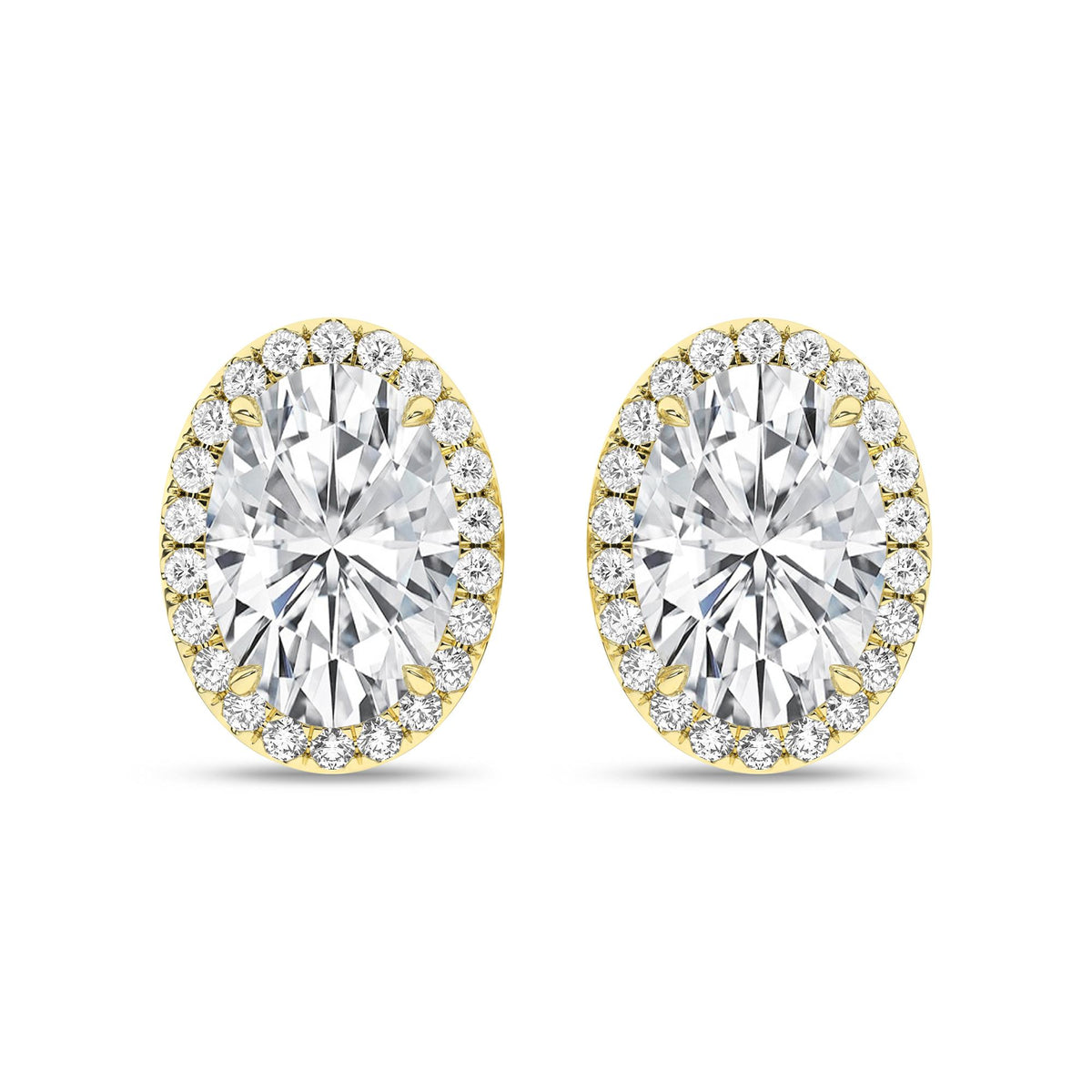 14K 2.25CT Certified Lab Grown Diamond Earrings