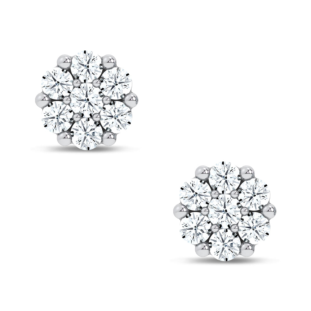 14K 0.69CT Lab Grown Diamond Earring