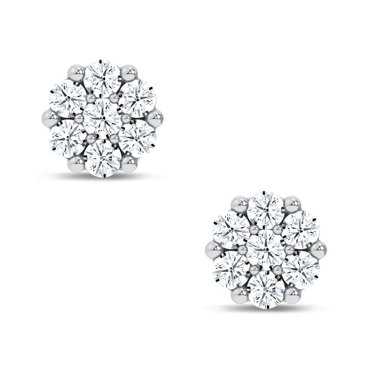 14K 0.69CT Lab Grown Diamond Earring