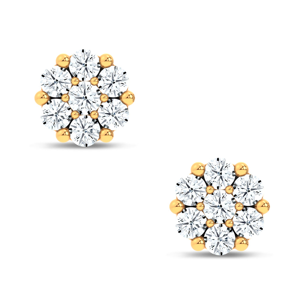 14K 0.69CT Lab Grown Diamond Earring
