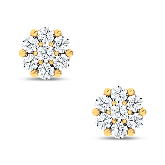 14K 0.69CT Lab Grown Diamond Earring