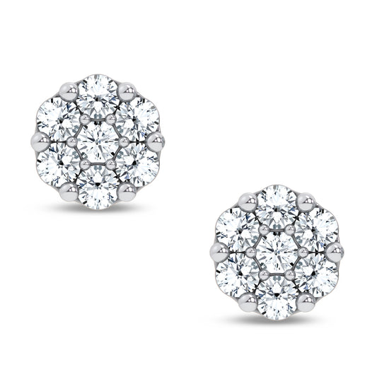 14K 2.00CT Lab Grown Diamond Earring