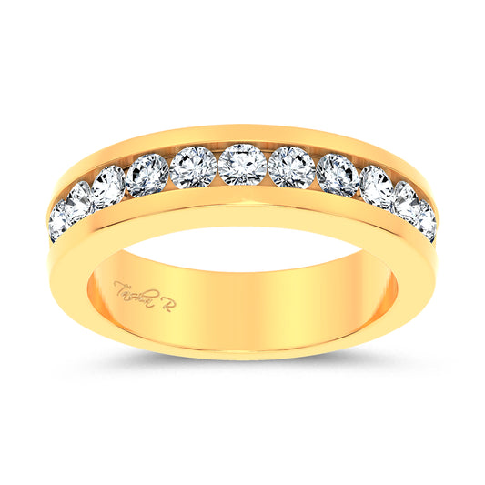 14K 1.00CT Diamond Men's Ring