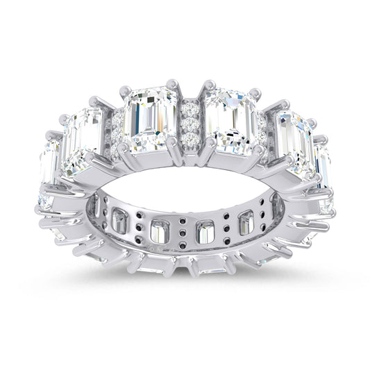 14K 5.00CT Certified Lab Grown Band