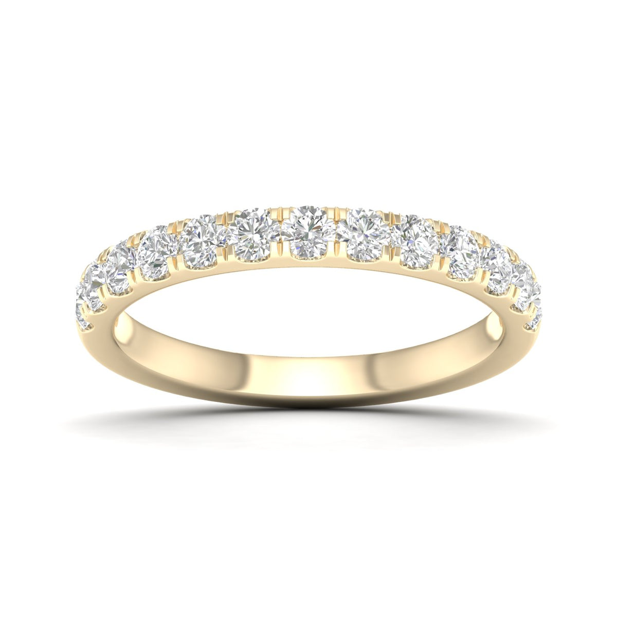 14K 0.50CT Lab Diamond Band
