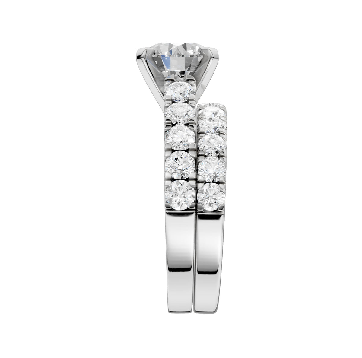 14K 3.50CT Lab Grown Diamond Bridal