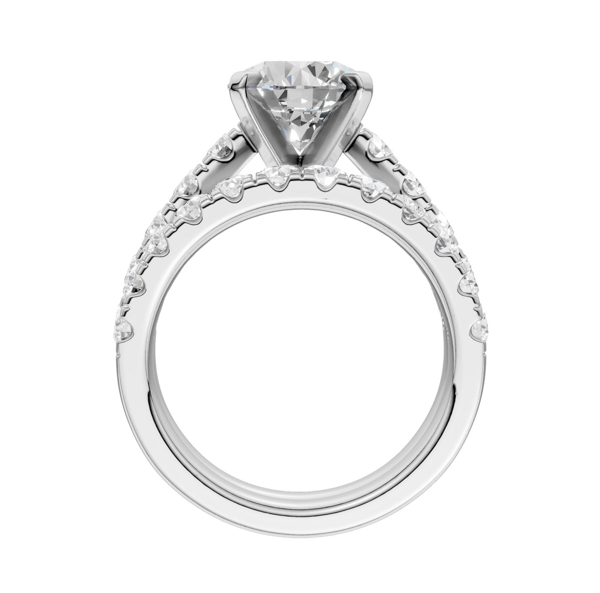 14K 3.50CT Lab Grown Diamond Bridal