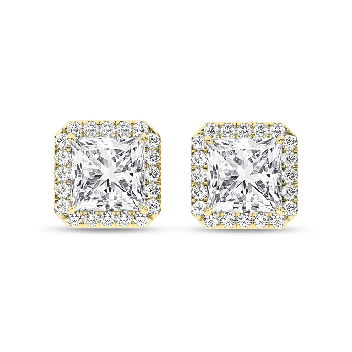 14K 2.25CT Certified Lab Grown Diamond Earrings
