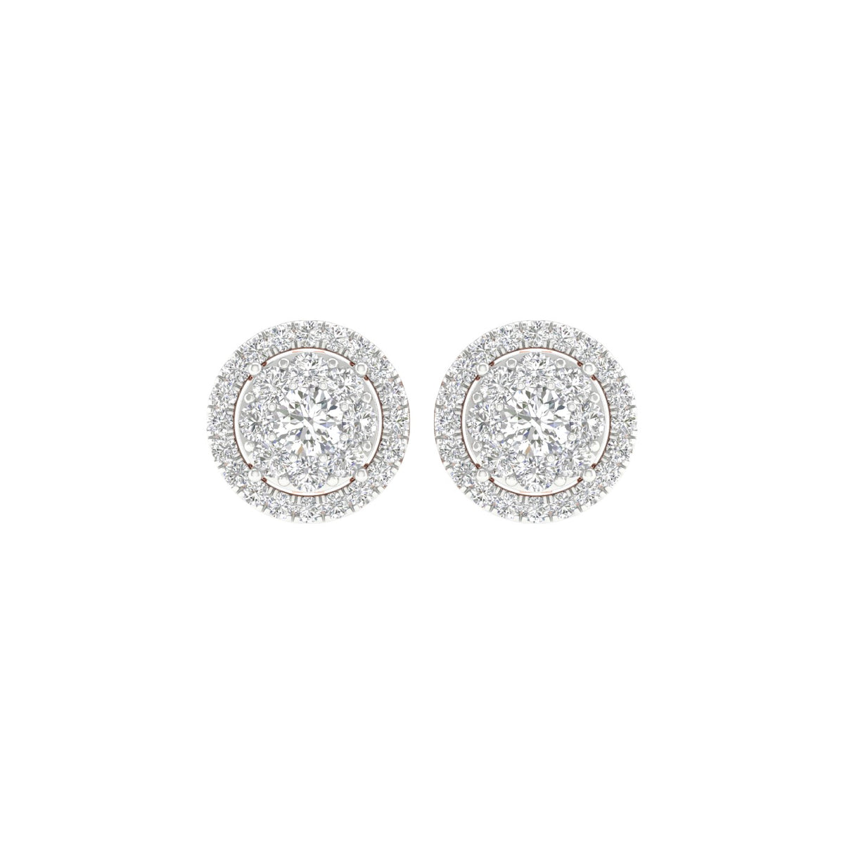 14K 1.00CT Lab Grown Earrings