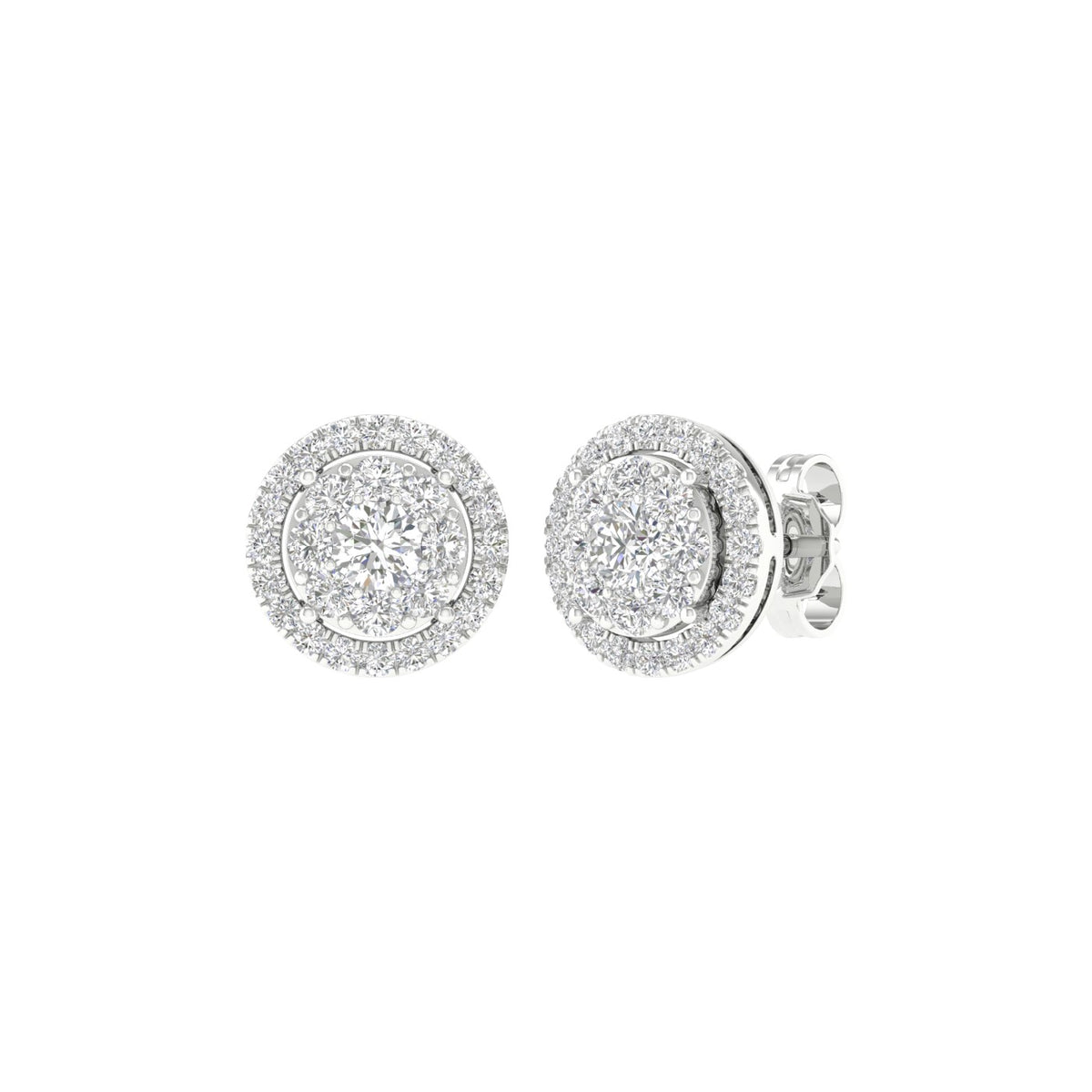 14K 1.00CT Lab Grown Earrings