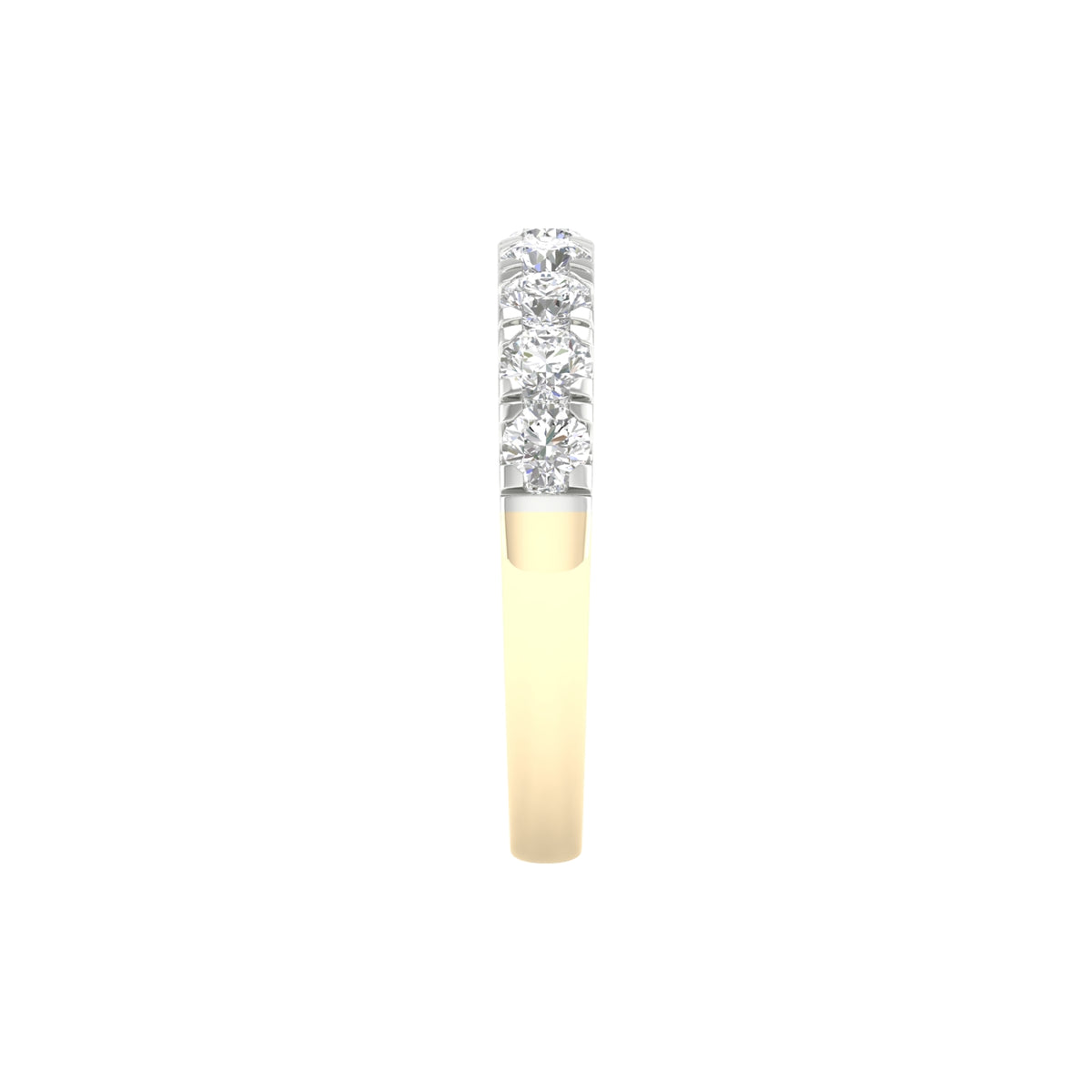 14K 1.00CT Certified Lab Grown Diamond Band