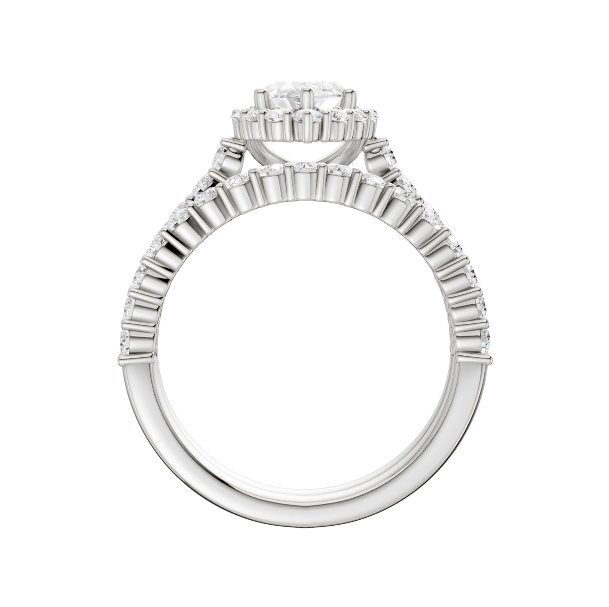 14K 2.00CT Diamond Bridal Set