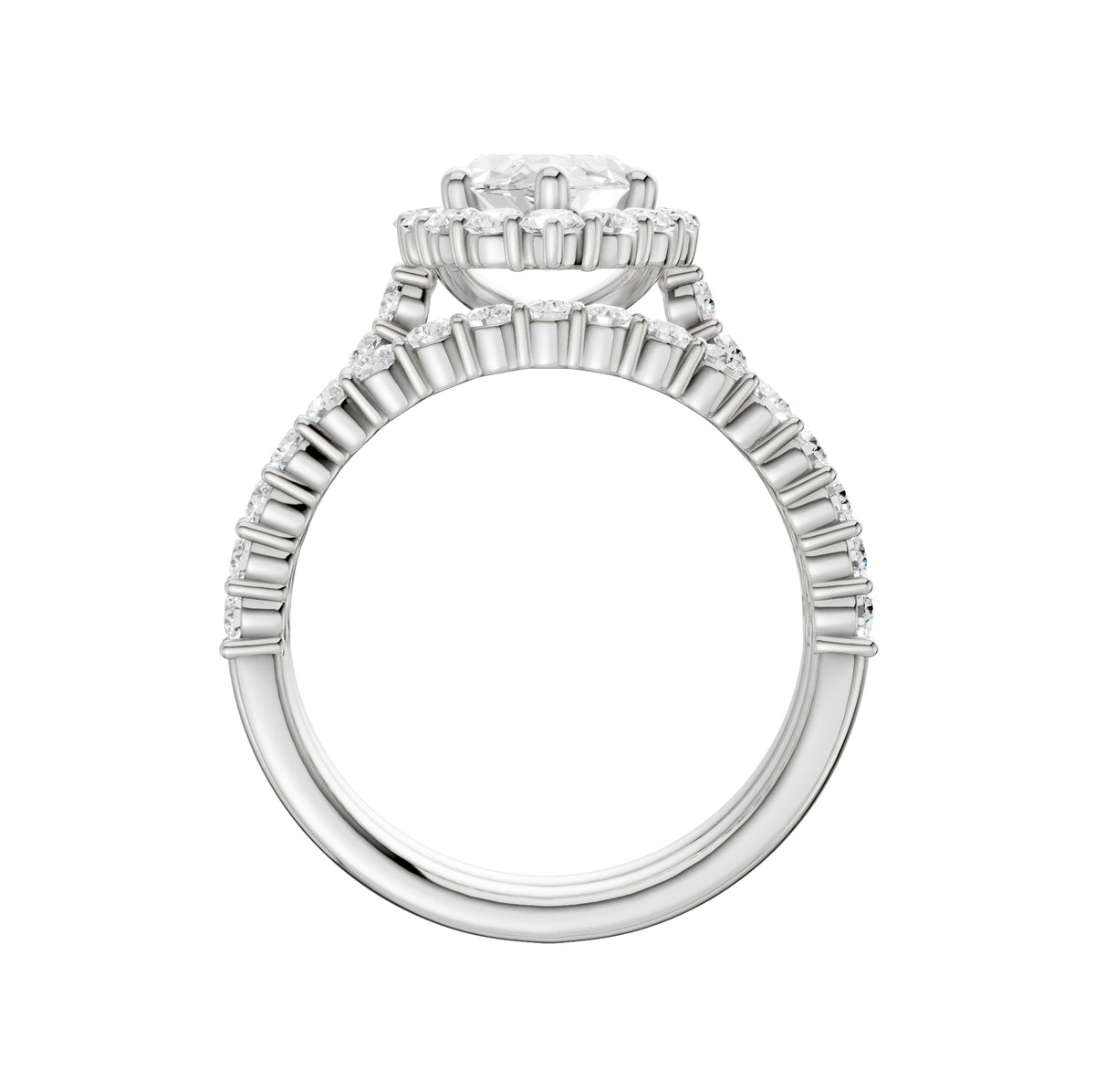 14K 3.00CT Diamond Bridal Set