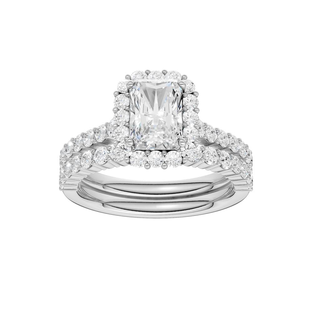 14K 2.00CT Diamond Bridal Set