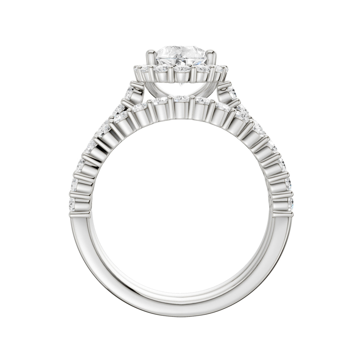14K 2.00CT Diamond Bridal Set