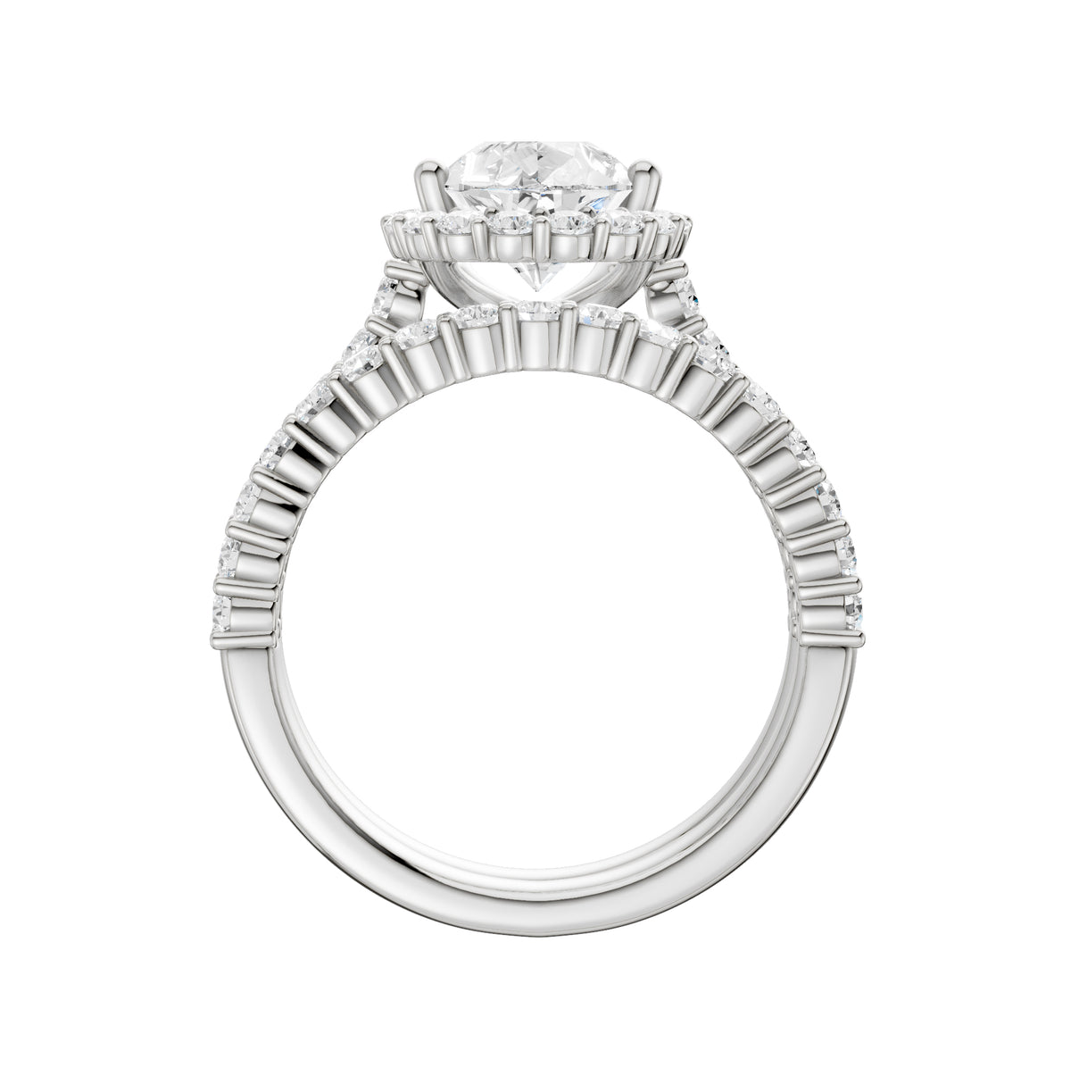 14K 3.00CT Diamond Bridal Set