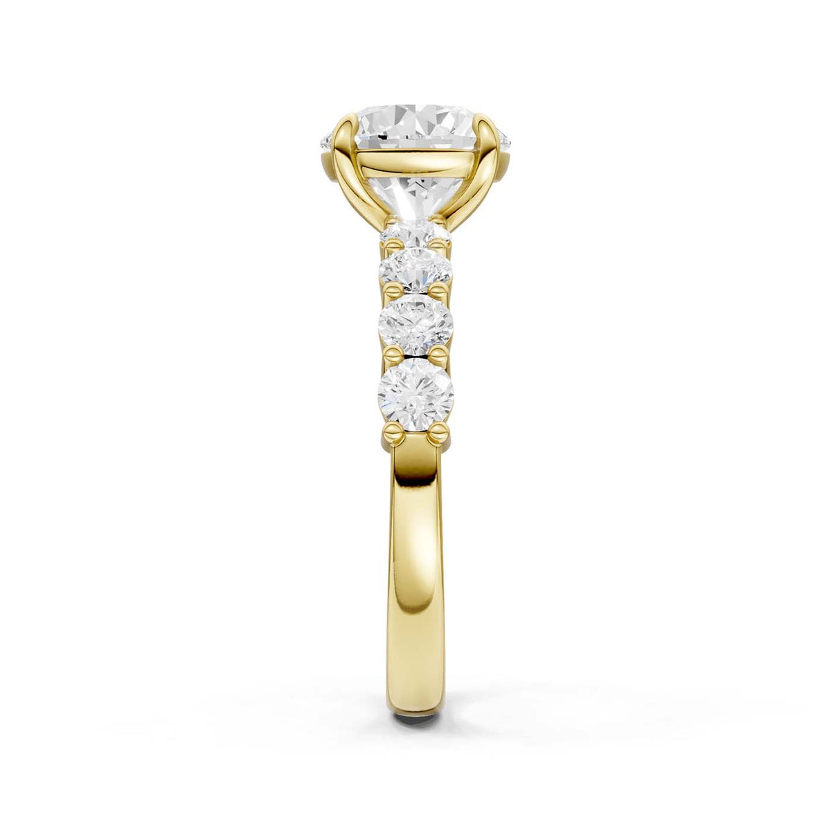 14K 2.75CT Lab Grown Diamond Engagement Ring