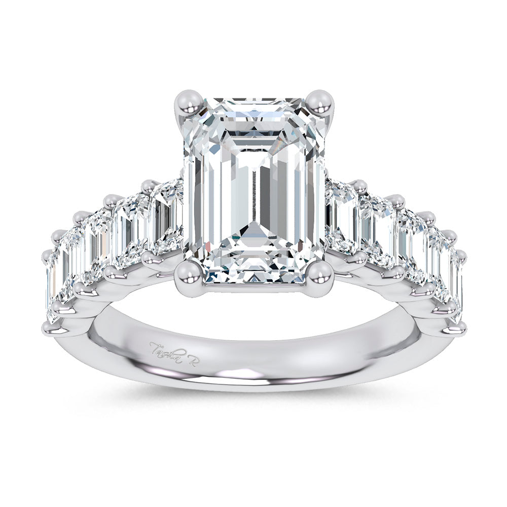 14K 4.79CT Lab Diamond Ring