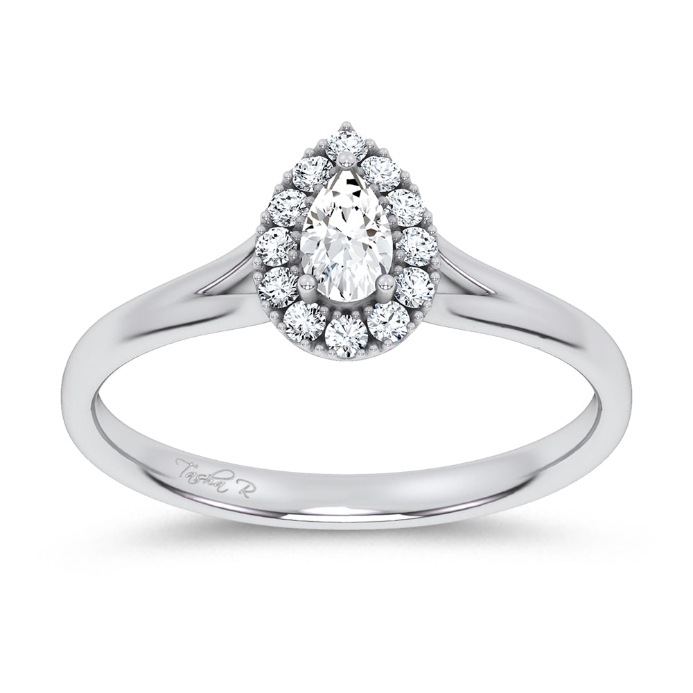 14K 0.33CT Certified Lab Grown Ring