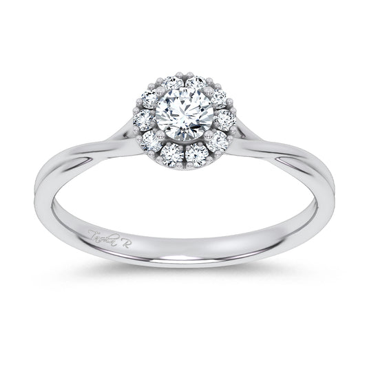 14K 0.33CT Certified Lab Grown Ring