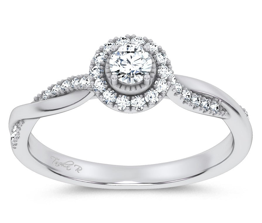 14K 0.33CT Certified Lab Grown Ring