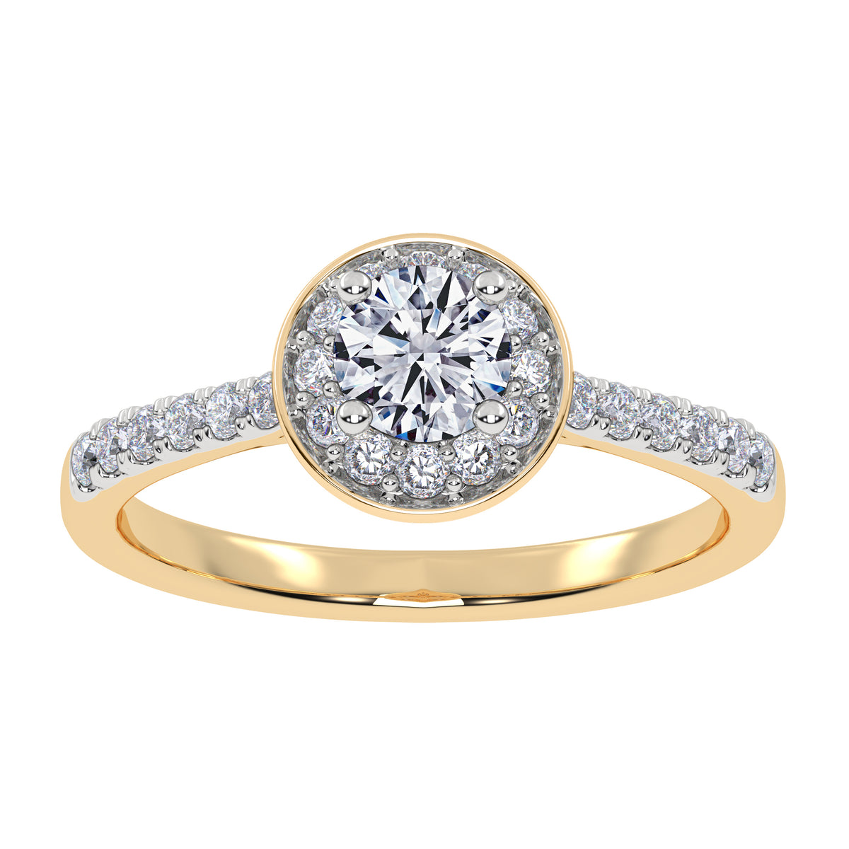 10K 0.50CT Lab Grown Promise Ring