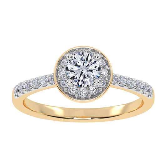 10K 0.50CT Lab Grown Promise Ring