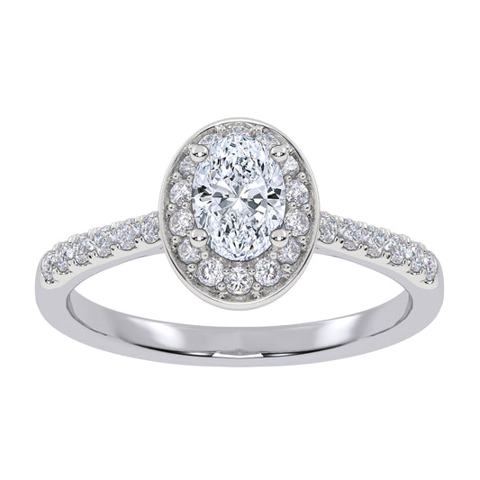 10K 0.51CT Lab Grown Promise Ring