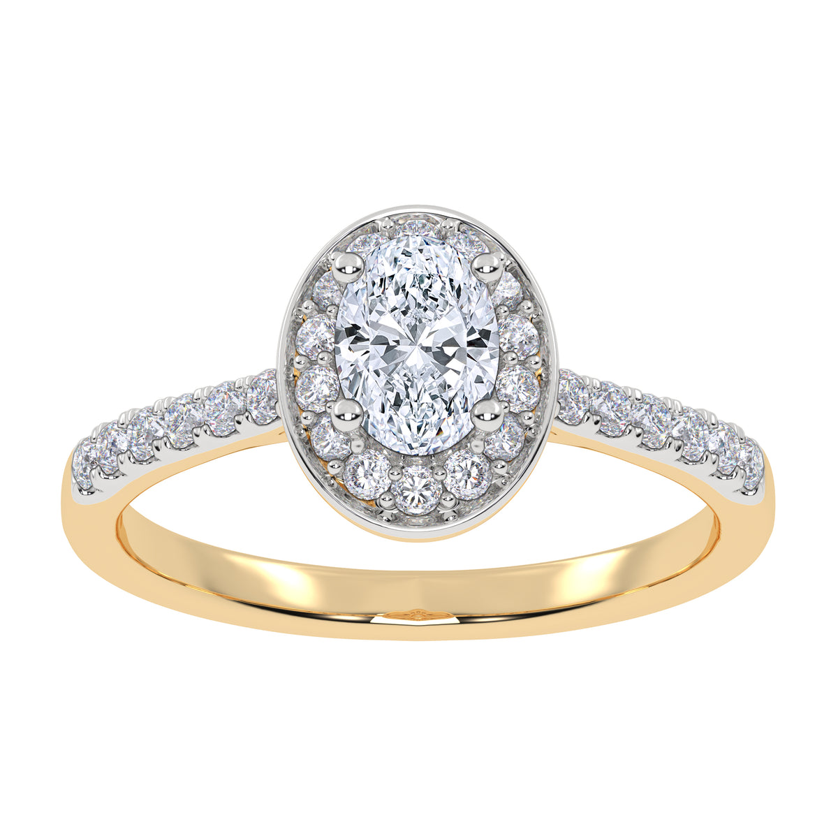 10K 0.51CT Lab Grown Promise Ring
