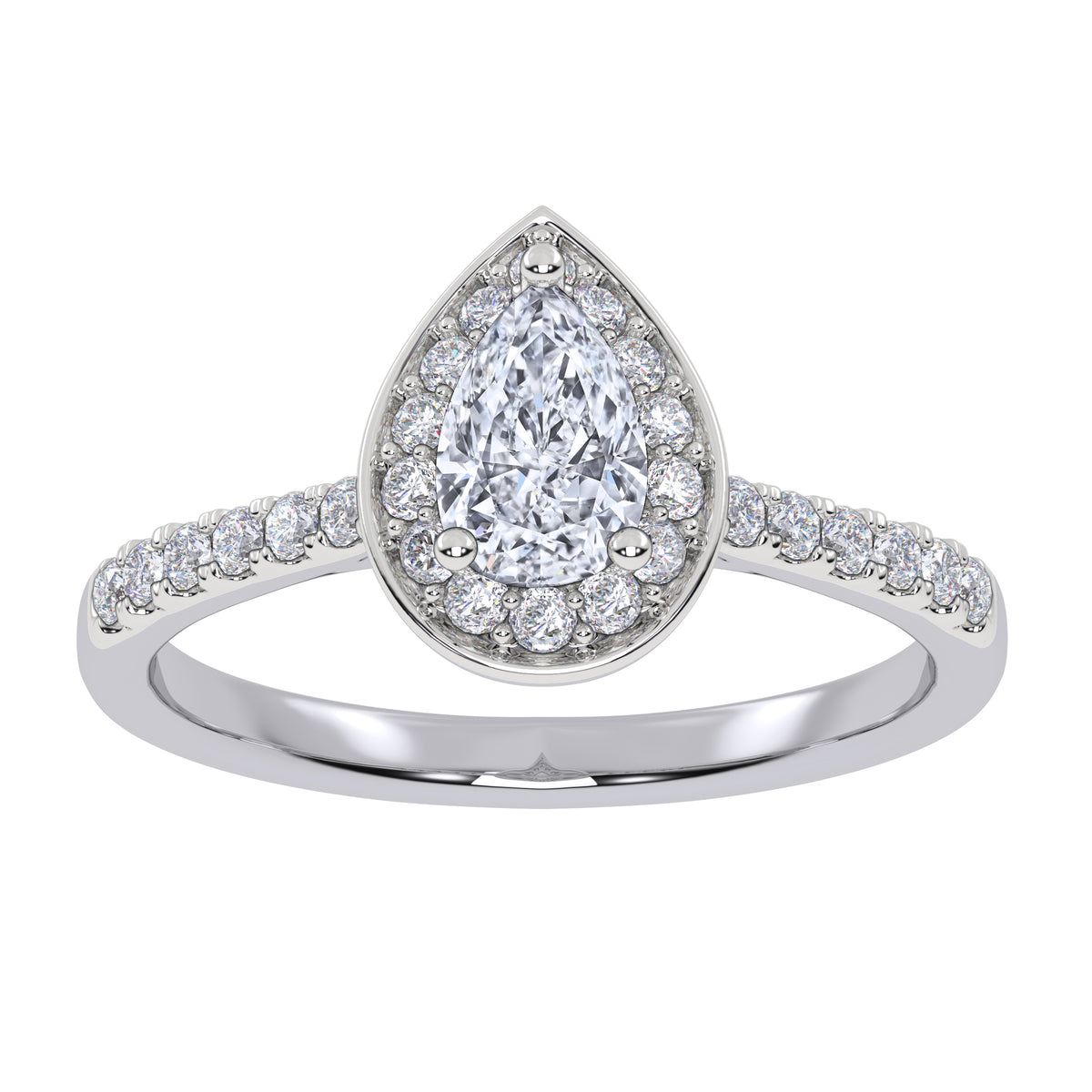 10K 0.51CT Lab Grown Promise Ring