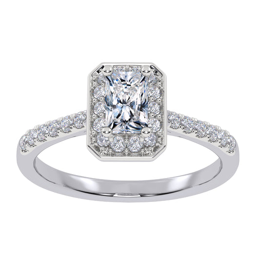 10K 0.51CT Lab Grown Promise Ring