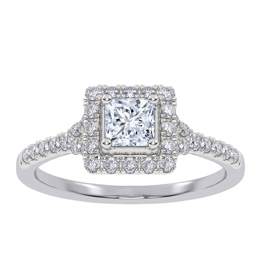 10K 0.50CT Lab Grown Promise Ring