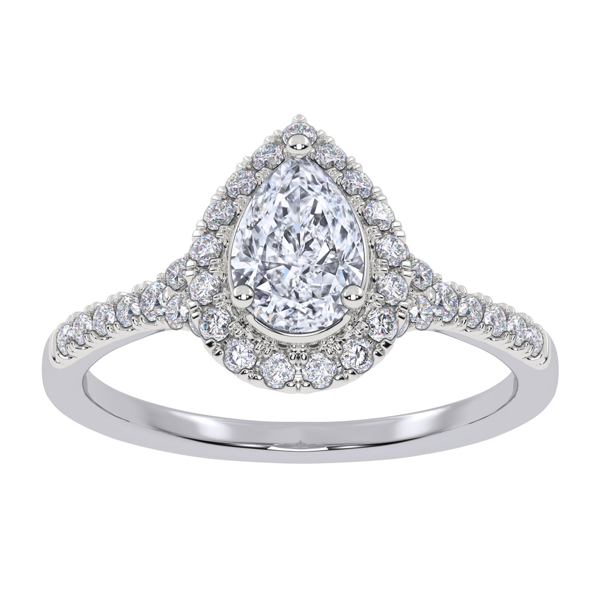 10K 0.50CT Lab Grown Promise Ring